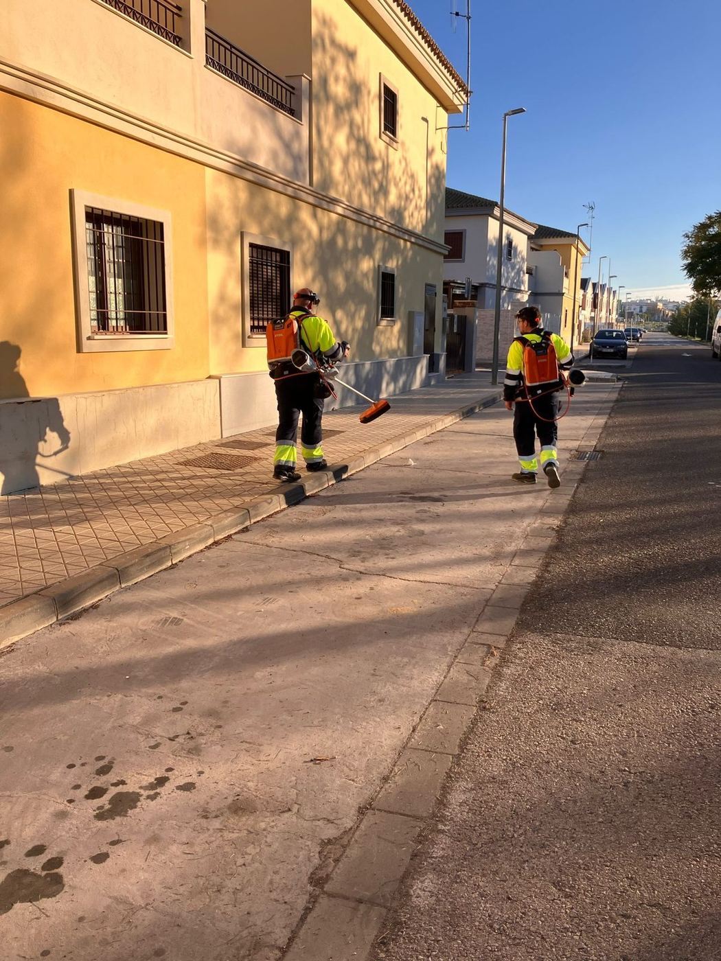 Equipo de desbroce